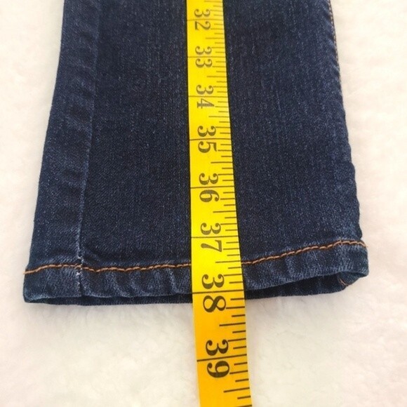 Arizona Skinny Jeans Boys Size 16 1/2 Plus Blue Adjustable Waist Denim - Picture 12 of 14